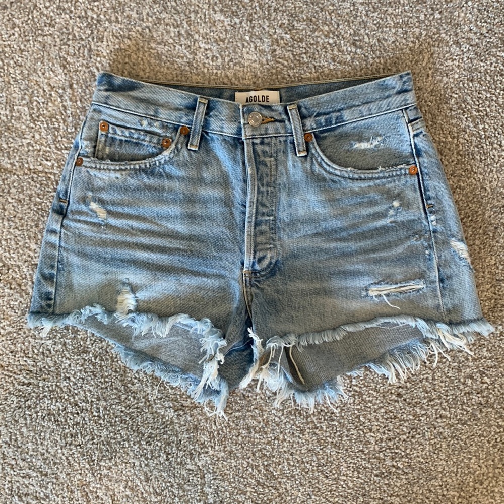 Agolde Parker Shorts Size 25 Like New